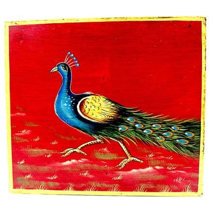 Peacock Red Box