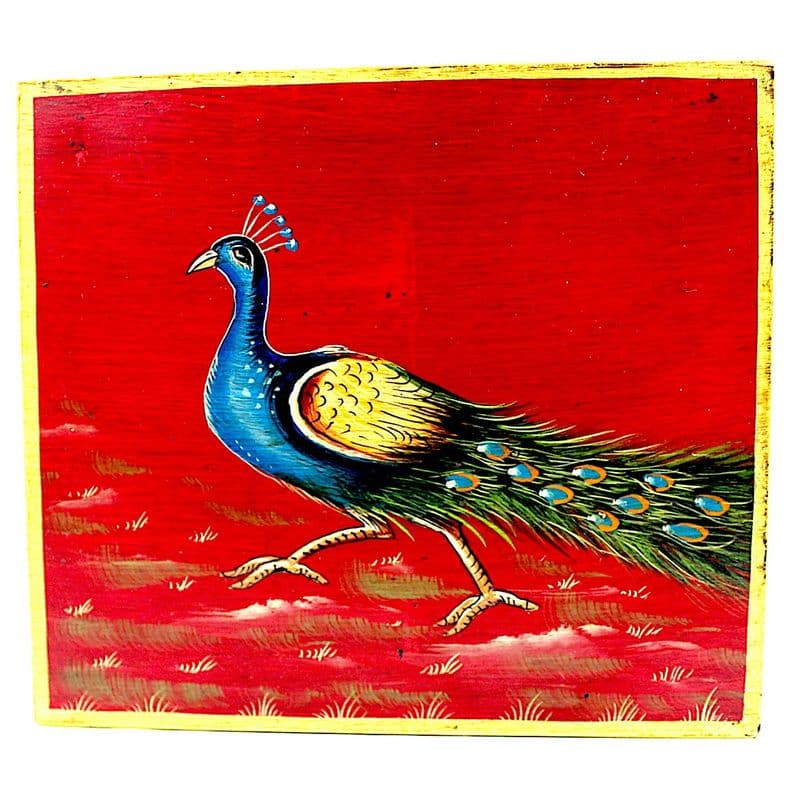 Peacock Red Box