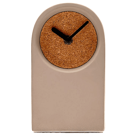 Porcelain Cork Clock