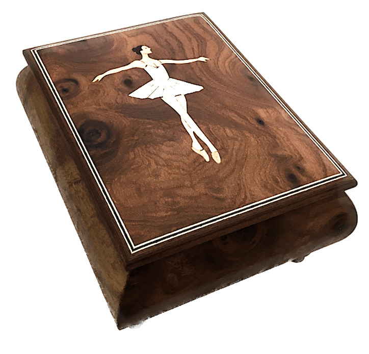 Prima Ballerina Musical Jewellery Box