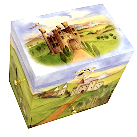 Prince and Princes Musical Jewellery Box (L)