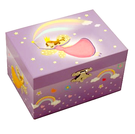 Rainbow Fairy  Musical Jewellery Box. (S)