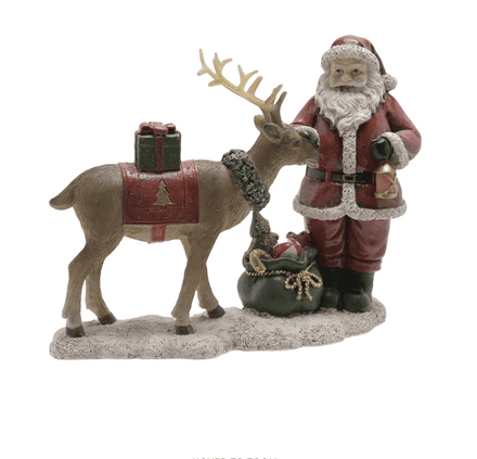 Rudolf with Santa