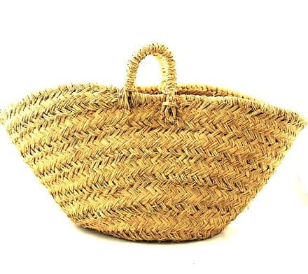 Rustic Log Basket