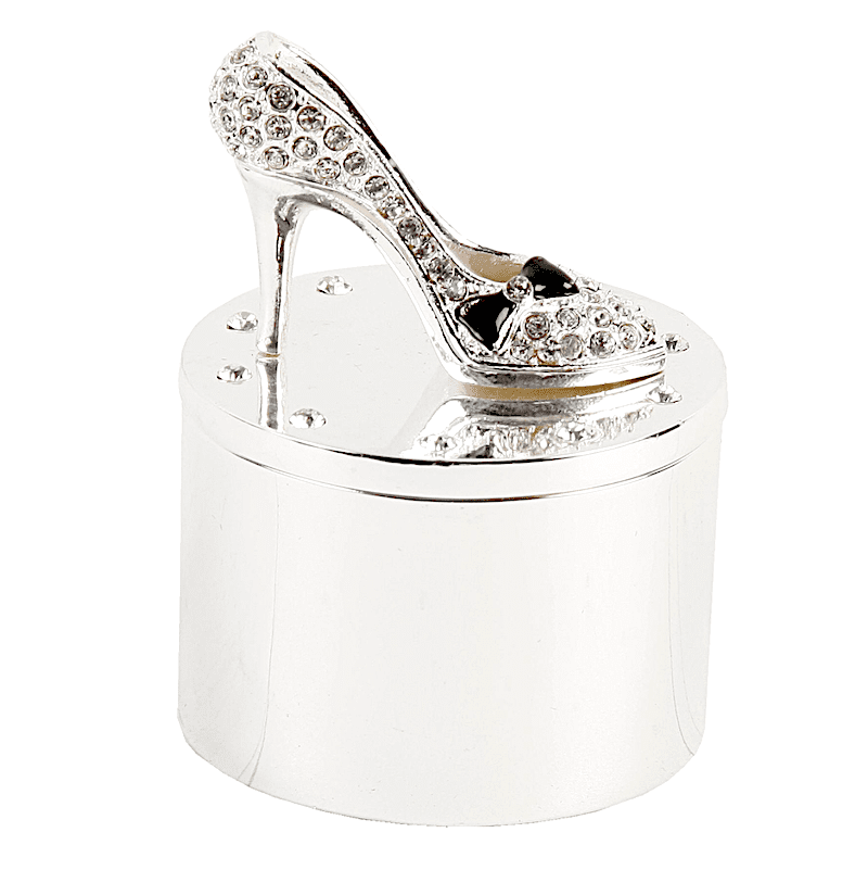 Silver Shoe |Trinket Box|jewellery box|gifts for her|gifts for girls|keepsake box