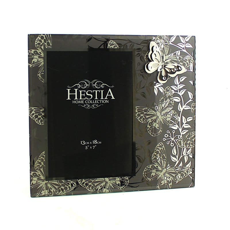 Silver Butterfly Frame