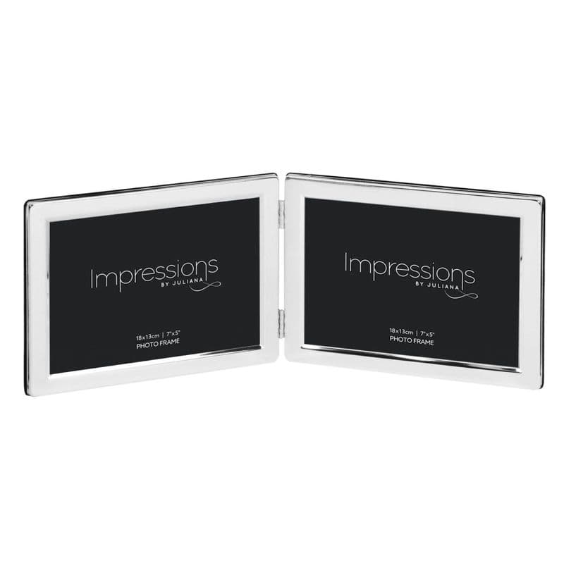Silver Plated Double Frame