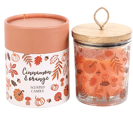 Tangy Cinnamon Scented Candle