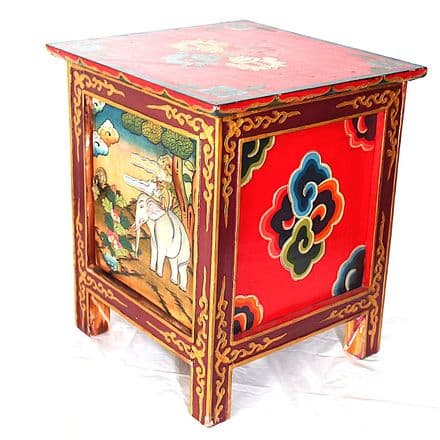 Tibet Style Side Table