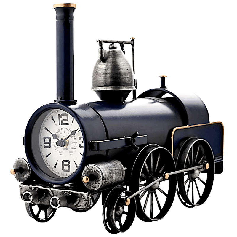 Train Money Box Clock