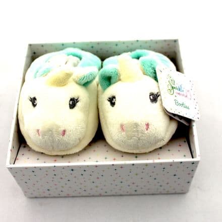 Unicorn Baby Booties