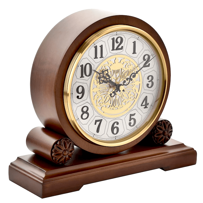 Walnut Chime Clock