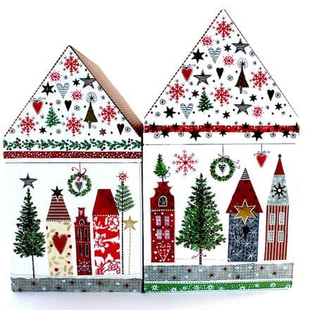 Xmas House Gift Box