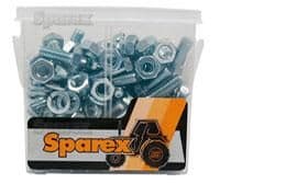 100 Assorted Metric Nuts, Bolts & Washers