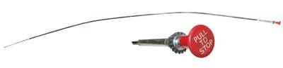 1500mm Engine Stop Cable (Round Red Knob)