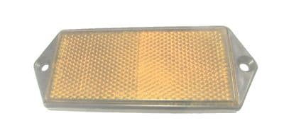 Amber Reflector 45mm x 100mm