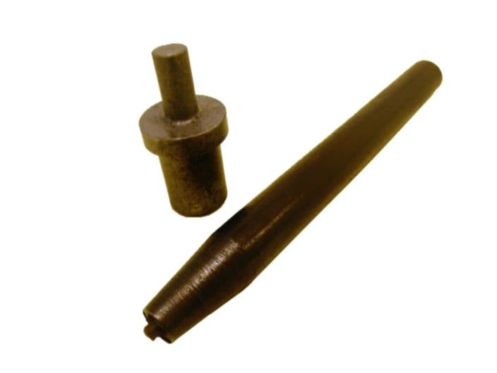 Brake/Clutch Rivet Star/Rose Punch & Anvil 4mm