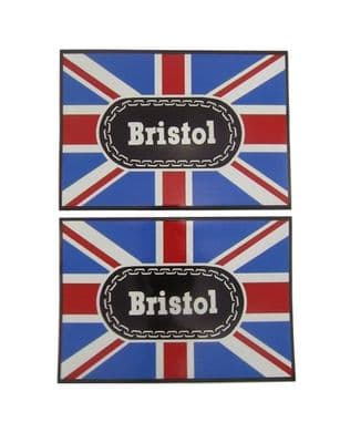 Bristol 10 Tractor Tank Stickers x 2 (1935)