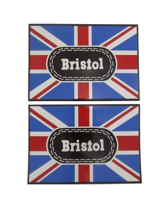 Bristol 10 Tractor Tank Stickers x 2 (1935)