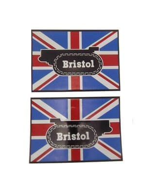 Bristol 10 Tractor Tank Stickers x 2 (1939)