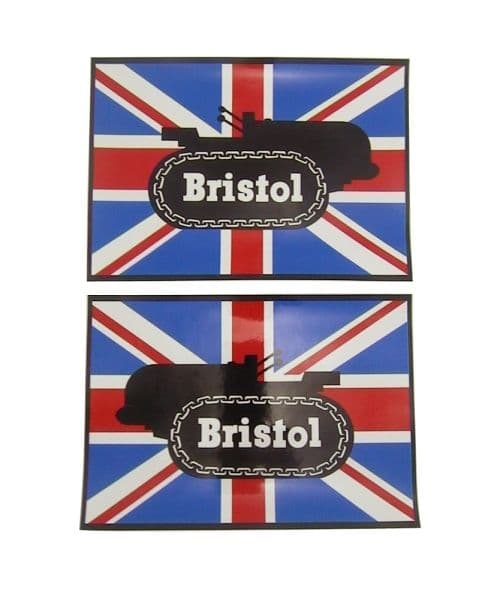 Bristol 10 Tractor Tank Stickers x 2 (1941-1947)