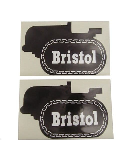 Bristol 10 Tractor Tank Stickers x 2 (very early type)