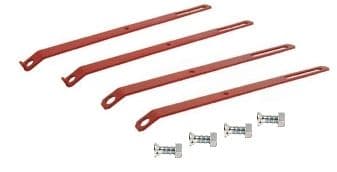 Ferguson/Fordson Dexta Tractor Drawbar Stay Bars (pair)