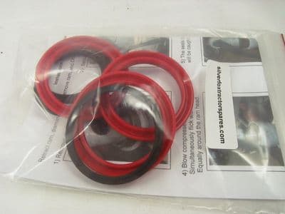 Ferguson TE20 Banana Loader Ram Seal Repair Kit X 3(Spring clip type cap)
