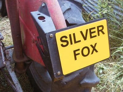 Ferguson Tractor Number Plate/Ploughing Lamp Bracket