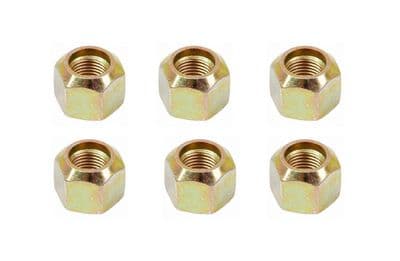 Ford ,Case,IH  Front Wheel Nuts x6