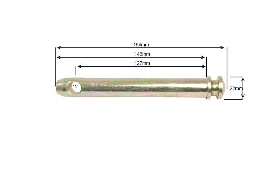 Ford Tractor Top Link Pin Cat 1 127mm