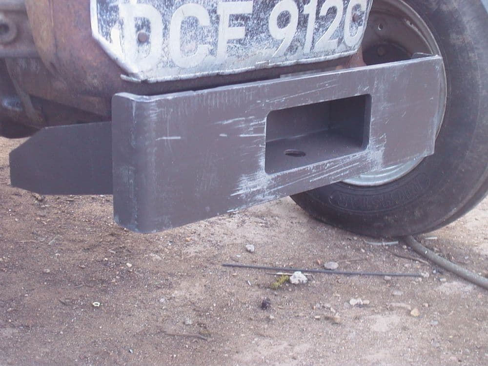 Massey Ferguson 135 Front Weight Carrier Bent Axle massey-ferguson-135-front-weight-carrier-bent-axle