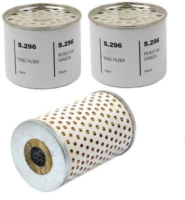 Massey Ferguson 135 Tractor Fuel & Oil Filter Set