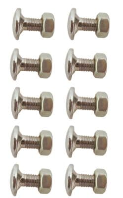 Massey Ferguson 35, 35x Chrome Bonnet Bolt Set