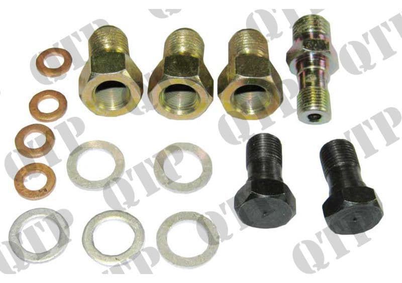 Massey Ferguson 35 35x Fuel Leak Off Banjo Bolt & Washer Set