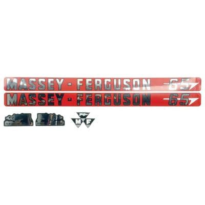 Massey Ferguson 65 Decal Set