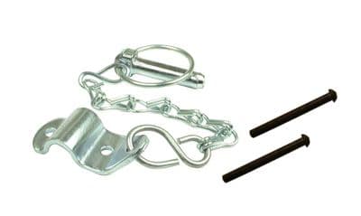 Massey Ferguson Linch Pin & Chain/Bracket inc Rivets