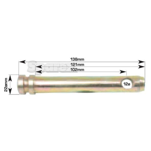 Massey ferguson Tractor Top Link Pin 102mm