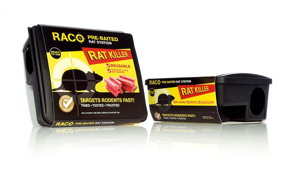 Raco Pre baited refillable Rat Station