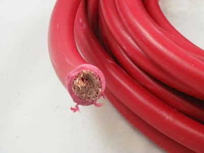 Red Heavy Duty Starter Cable
