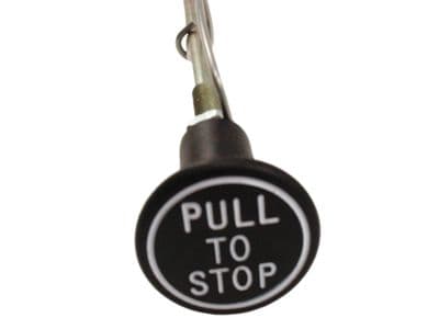 Stop Control Rod & Knob Complete Assy