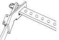 Tractor 9 hole Drawbar Anti Turn Bracket