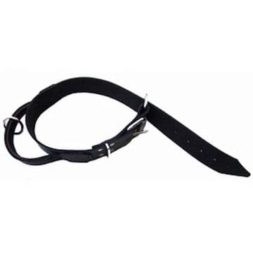 Euro Joe - Leather Agitation Collar with handle