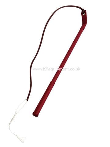 Euro Joe - Red Leather Whip
