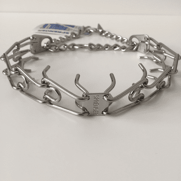 Herm Sprenger - XL -  Stainless Steel - Ultra Plus Prong Collar - 25"/63cm 4.0m Twin O Ring