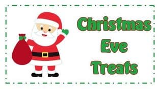 10 Christmas Eve Treats Stickers