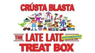 10 Crústa Blasta Late Late Toy Show TREAT BOX Stickers