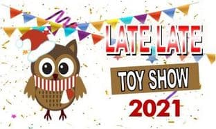 10 OWL BUNTING Late Late Toy Show Stickers