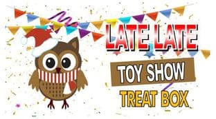 10 Owl Bunting Late Late Toy Show Treat Box Stickers