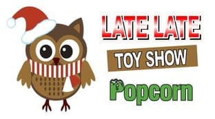 10 OWL Late Late Toy Show Popcorn Stickers